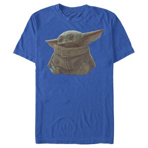 Men's Star Wars The Mandalorian The Child Portrait T-Shirt - 1 of 4