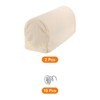 Unique Bargains Stretchy Anti-Slip Sofa Couch Armchair Covers with Pins 2 Pcs - 3 of 4