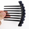 Unique Bargains Women's Flower Shape Hair Insert Comb 1 Pc - 3 of 3