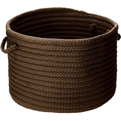 Colonial Mills Simply Home Solid - Mink 24"x24"x14"  100% Polypropylene Round