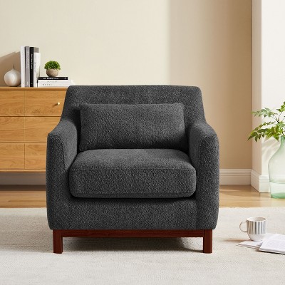 VANOMi 31.5" Upholstered Armchair, Accent Chair