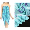HAPPY BAY Women's Vacation Swimsuit Holiday Bathing Suit Bikini Sarong Cover ups Wrap One Size Dodger Allover Turtle - 3 of 4