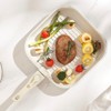 VEVOR 17 Piece Pots and Pans Set Nonstick, Detachable Handle Cookware, Space Saving Induction cookware set, Kitchen RV Cooking Sets, White - 2 of 4
