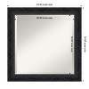Amanti Art Filigree Beveled Framed Bathroom Vanity Wall Mirror - 3 of 4