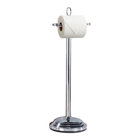 Freestanding Toilet Tissue Holder Chrome - Nu Steel