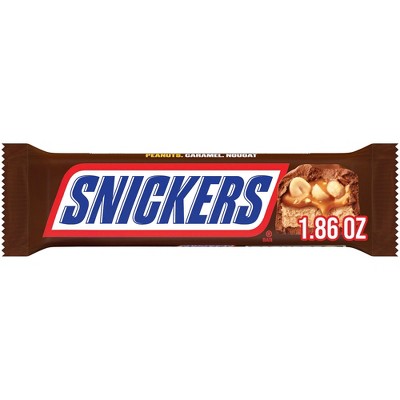 Snickers Full Size Chocolate Candy Bar - 1.86oz