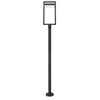 Z-Lite Luttrel 1 - Light Post Light in  Black - 4 of 4