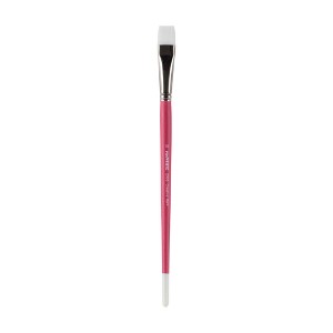 Creative Mark Pro White Soft Filament Acrylic Paint Brushes - Bright - Versatile Synthetic Brushes for Acrylic Painting , Gouache, Oils & Caseins - 1 of 4