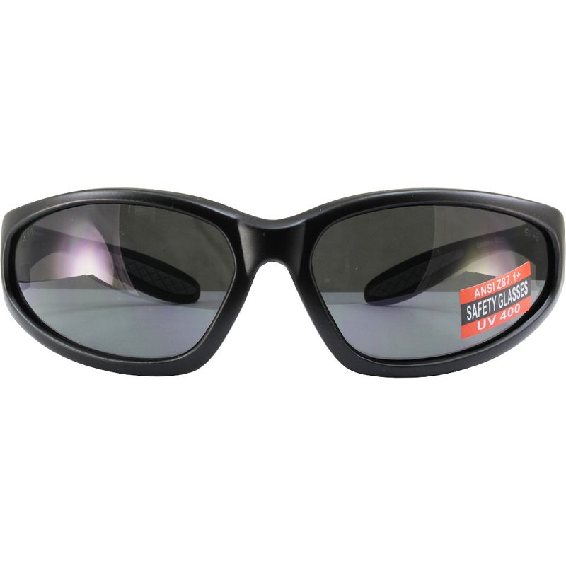 Global Vision Eyewear Hercules Safety Motorcycle Glasses with Smoke Lenses, 2 of 5