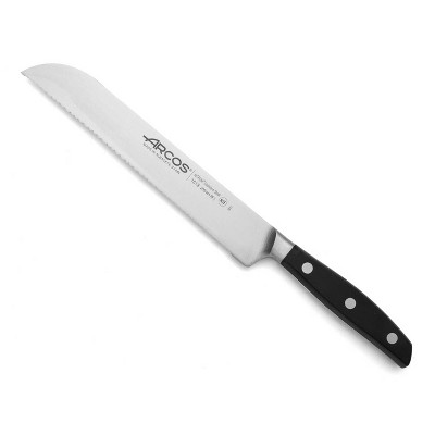 Arcos Manhattan Serrated Bread Knife Black : Target