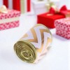 Unique Bargains Gift Wrap Ribbons Striped Ribbon Polyester 78.74"x2.48" 1 Pc - 2 of 4
