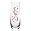 Totalee Gift Better/Together Champagne Glass Set of 2 Glass Clear 18 oz - 3 of 3