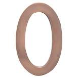 Architectural Mailboxes 5" House Number 0 Antique Copper