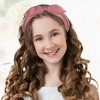 Unique Bargains Women's Bunny Ears Wide Bow Headbands - 3 of 4