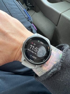 陰山織物謹製 GARMIN Forerunner 255S Powder Grey - crumiller.com