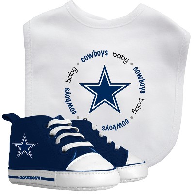 MasterPieces NFL Dallas Cowboys Baby Fanatic Bib & Pre-Walkers Set