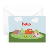 Paper Frenzy Camp Notes Hello From Camp - 25 pack with White Envelopes - image 4 of 4