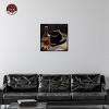 Notoriart Whiskey and Vintage Hat II Bar Cart Art For Men Framed - 2 of 4