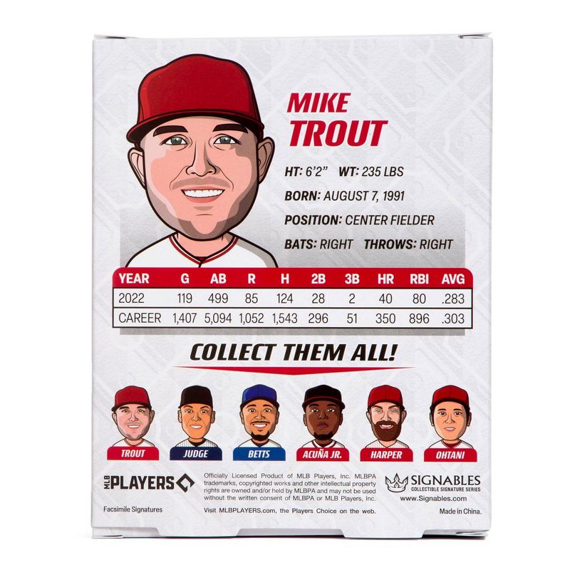 MLB Los Angeles Angels Mike Trout Collectible Souvenir Memorabilia, 3 of 6