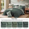 BAGOKIE 7 Pieces Bed in a Bag Comforter Set for All Season - 4 of 4