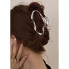 Anna-Kaci Women's Wavy Metal Hair Claw Clip with Hollow Design and Strong Grip 2.7x4.7in - 3 of 3
