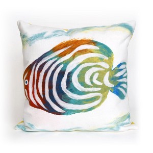 Liora Manne Visions III Coastal Indoor/Outdoor Pillow.. - 1 of 4