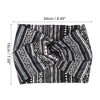 Unique Bargains Women's Widening Knotted Headwrap Blue Light Blue Assorted Color Black White 4 Pcs - 3 of 4