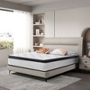 Twin Size 12 Inch 7-Zoned Cool Memory Foam Individual Pocket Spring Hybrid Mattress - 3 of 4