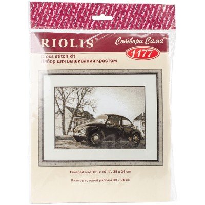 RIOLIS Counted Cross Stitch Kit 15"X10.25"-The Beetle (14 Count)