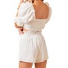 Women's Smocked Gause Set - day + moon - 2 of 4