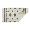 Design Imports Southwestern Textured Fringe - Brown & Green  - 2 X 3 Ft - 2 of 4