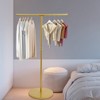 YIYIBYUS Height Adjustable Clothing Rack, Freestanding Metal Clothes Garment Rack for Closet Organizer - 2 of 4