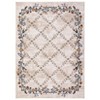 Floral Area Rugs for Living Room Low Pile Non Slip Rugs Washable Soft Foldable Accent Carpet Home Decor - 3 of 4