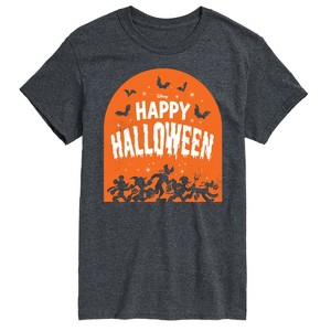 Men's - Disney - Happy Halloween Tombstone Short Sleeve Graphic T-Shirt - 1 of 4