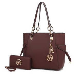 MKF Collection Yale Women's Tote Bag with Wallet Handbag Purse by Mia K. - 1 of 4