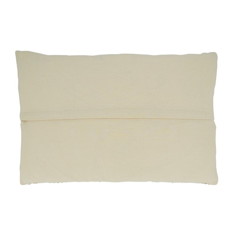 Saro Lifestyle Striped Woven Throw Pillow With Down Filling, 2 of 4
