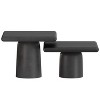 Zachary Cast Aluminum Coffee Table 2 Piece Set - 2 of 4