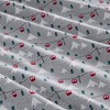 Sapphtopaz Bedding Set, Cotton Flannel Brushed on Both Sides Bedding Set 1 Fitted Sheet, 1 Flat Sheet, and Pillowcases, Machine Washable - 3 of 4