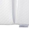 Dr Pillow Half Moon Lumbar Pillow Cases set of 2 White - 3 of 4