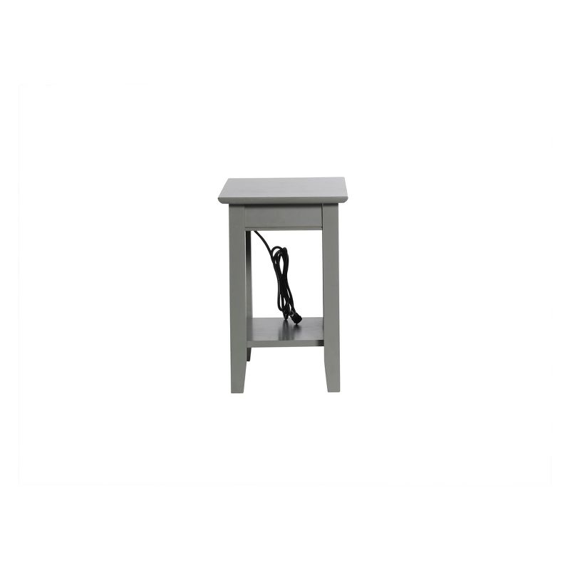 Nantucket Chair Side Table with Charger - AFI, 6 of 8
