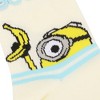 Minions Minions Peekaboo Womens Casual Quarter Crews 3 pack - 4 of 4