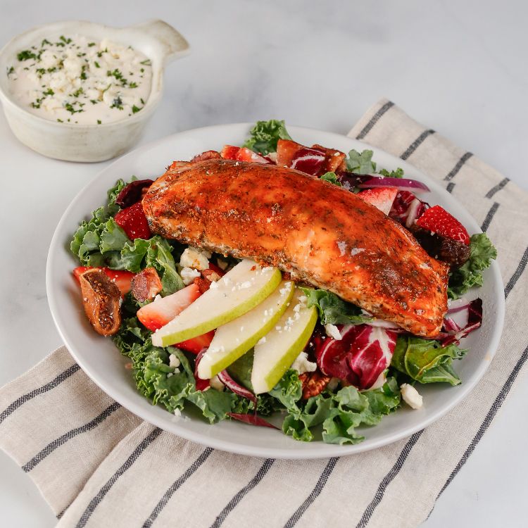 C. Wirthy & Co. Blackened Hand-Seasoned Atlantic Salmon Fillets - Frozen - 10oz, 5 of 10