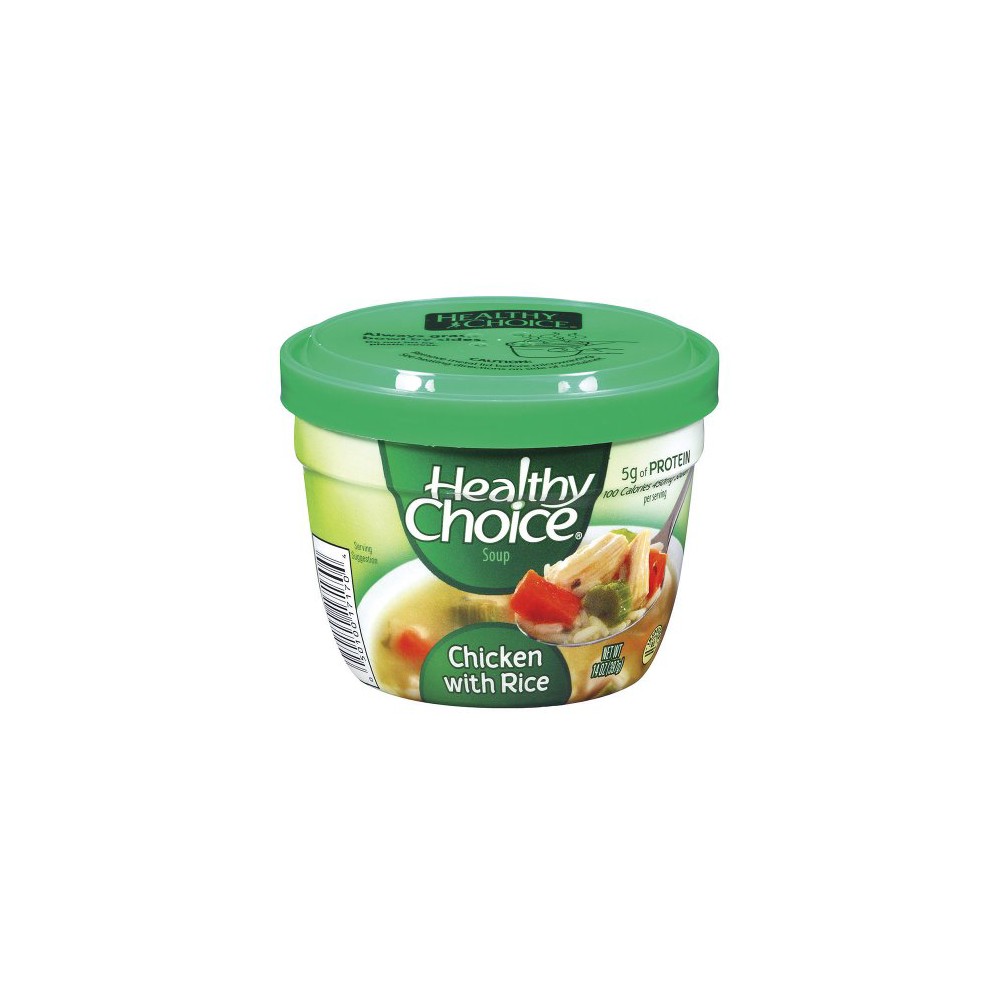 UPC 050100171704 product image for Healthy Choice Chicken with Rice Soup Bowl 14 oz | upcitemdb.com