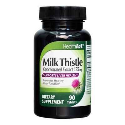 HealthA2Z - Milk Thistle Extract Tablets - 90 Count