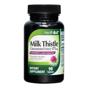 HealthA2Z - Milk Thistle Extract Tablets - 90 Count - 1 of 4