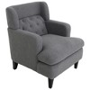 CENGHU Modern Teddy Material Accent Chair, Upholstered Arm Chair, for Living Room, Bedroom - 2 of 4
