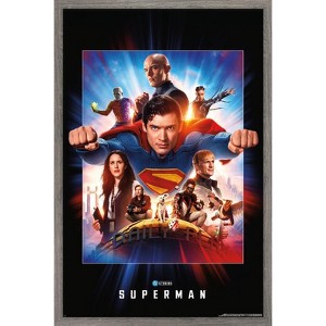 Trends International DC Studios Superman (2025) - Group One Sheet Framed Wall Poster Prints - 1 of 4