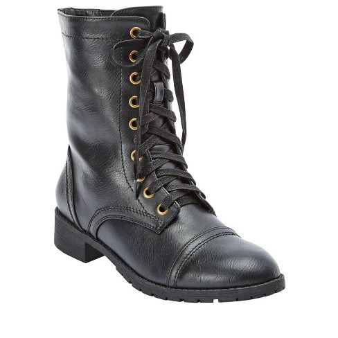 Comfortview Women s wide Widths Available The Britta Boot 10 1 2 Ww Black Target