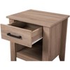 Passion Furniture Lennox 1-Drawer Nightstand (24 in. H x 21 in. W x 18 in. D) - 3 of 4