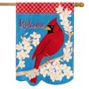 Briarwood Lane Spring House Flag 40x28 For Outdoor Spring Cardinal Burlap For Spring House Flag - 2 of 4